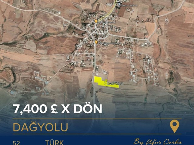 TURKISH KOÇANLI LAND FOR SALE IN DAĞYOLU