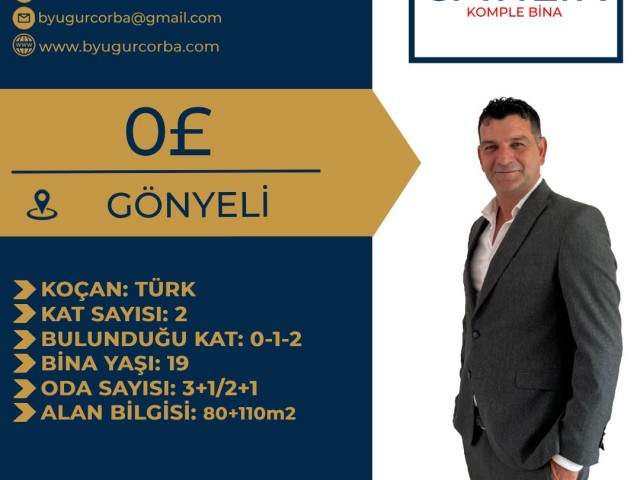 GÖNYELİ KOMPLETTE WOHNUNG ZU VERKAUFEN