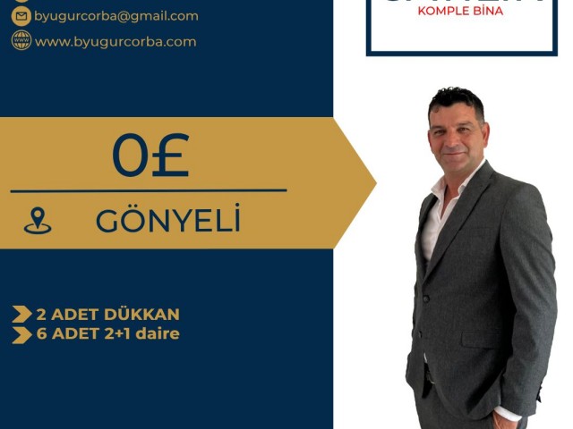 COMPLETE BUILDING FOR SALE IN GÖNYELİ