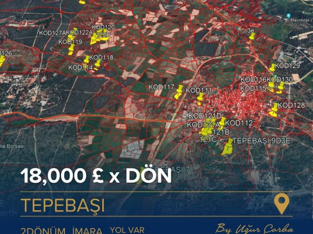 Schauen Sie sich die Grundstücke an, die wir Ihnen mit offenen/geschlossenen Entwicklungsoptionen in der Region Kyrenia anbieten!