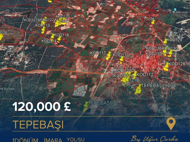 Schauen Sie sich die Grundstücke an, die wir Ihnen mit offenen/geschlossenen Entwicklungsoptionen in der Region Kyrenia anbieten!