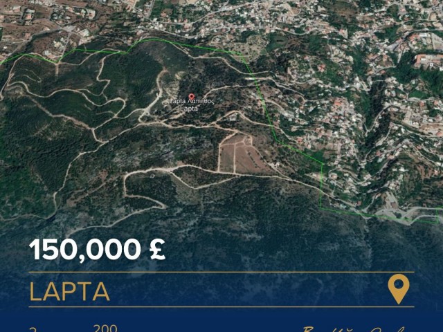 CHECK OUT THE LANDS WE OFFER TO YOU WITH OPEN/CLOSED OPEN FOR DEVELOPMENT OPTIONS IN THE Kyrenia REGION!