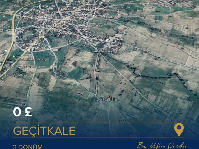 CHECK OUT OUR LANDS OFFERED TO YOU WITH OPEN/CLOSED OPEN FOR DEVELOPMENT OPTIONS IN GÇİTKALE REGION!