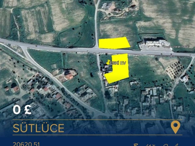 Residential Zoned Plot For Sale in Sütlüce, Famagusta