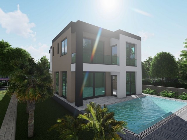 4+1 BEDROOM DETACHED HOUSES ARE LOCATED IN LAPTA, GIRNE