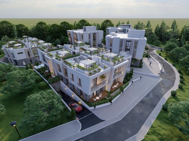 APARTMENTS 2+1 FOR SALE IN A NEW PROJECT