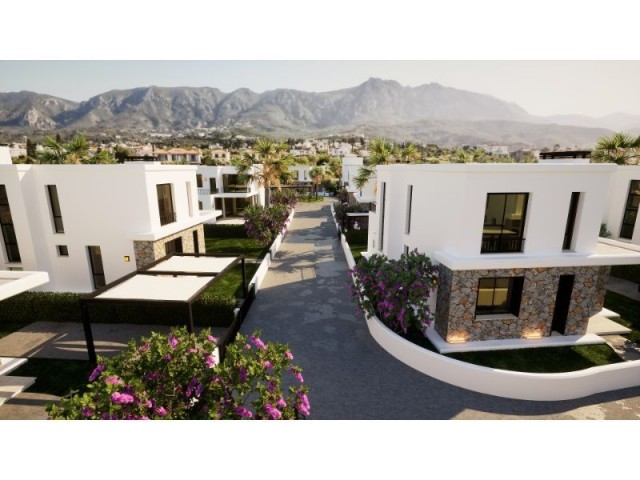 3+1 VILLAS FOR SALE IN A NEW PROJECT