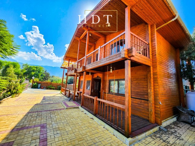 4+1 ECO HOUSE FOR SALE. WITH SEA AND MOUNTAIN VIEW