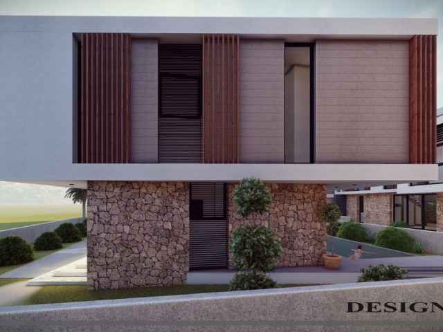 NEW MODERN VILLAS 4+1 FOR SALE. UNDER CONSTRUCTION. PLOTS 380 -617 M2