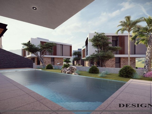 NEW MODERN VILLAS 4+1 FOR SALE. UNDER CONSTRUCTION. PLOTS 380 -617 M2