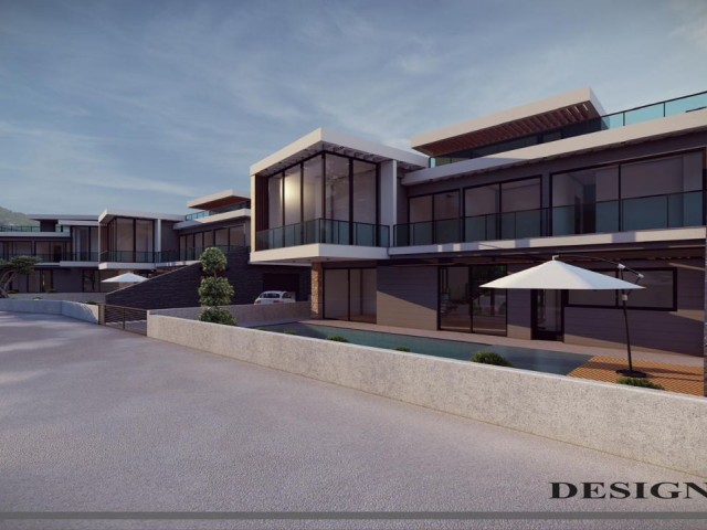 NEW MODERN VILLAS 4+1 FOR SALE. UNDER CONSTRUCTION. PLOTS 380 -617 M2