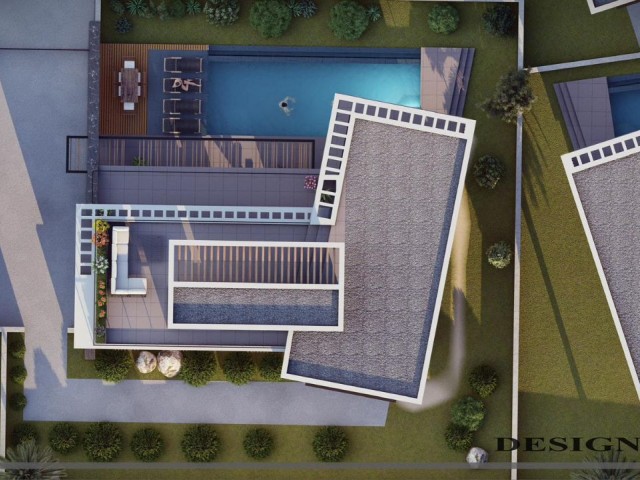 NEW MODERN VILLAS 4+1 FOR SALE. UNDER CONSTRUCTION. PLOTS 380 -617 M2