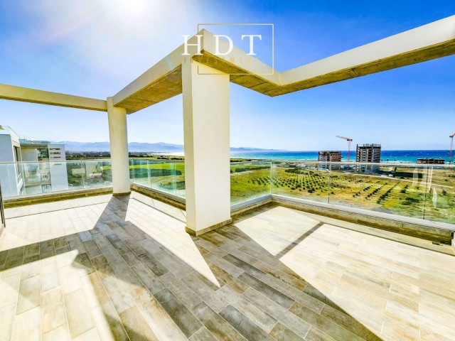 LÜKS SITEDE "APHRODITE PARK RESIDENCE" DENIZ MANZARALI PENTHOUSE