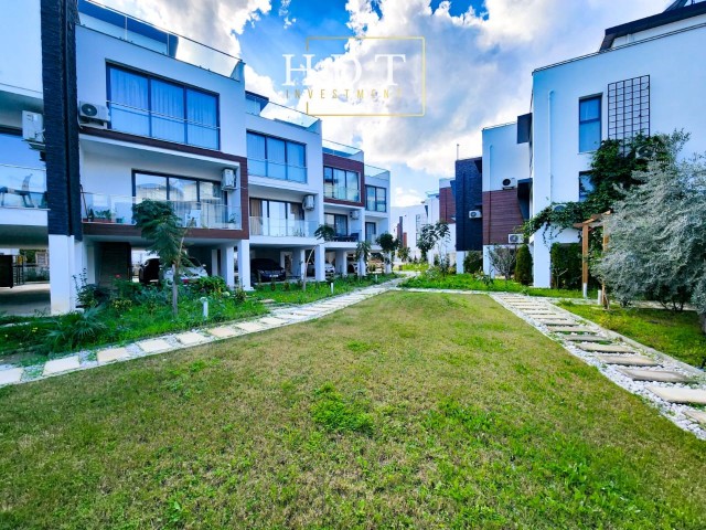 3+1 TOWNHOUSE, IN THE "ZEYTIN HOMES" RESIDENTIAL COMPLEX