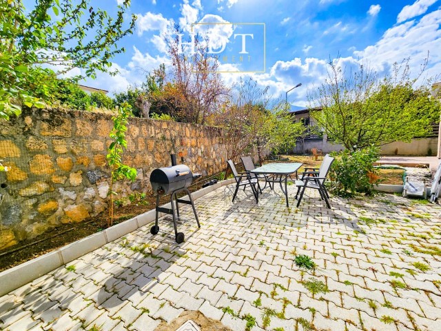  4+1 FLAT FOR SALE IN TWO LEVELS. OWN FRONT GARDEN