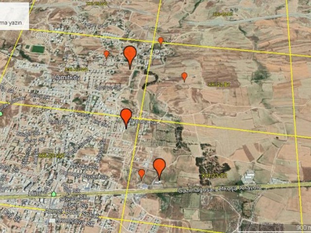 Lefkoşa'nın hızla gelişen bölgesi Hamitköy'de, apartman ve villa yapımına uygun arsalar,850 m2'den b