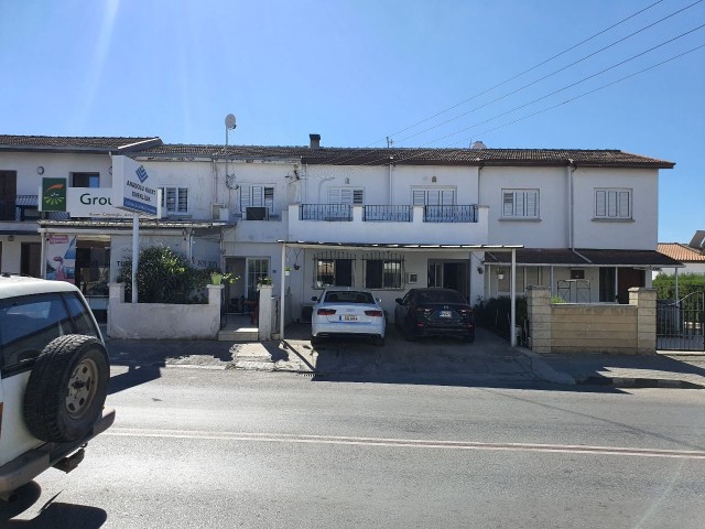 DUPLEX SOCIAL HOUSING SUITABLE FOR CONSTRUCTION OF OFFICE AND WORKPLACE WITH COMMERCIAL PERMIT ON THE METROPOOL SUPERMARKET ROAD IN TAŞKINKÖY, NICOSIA ** 