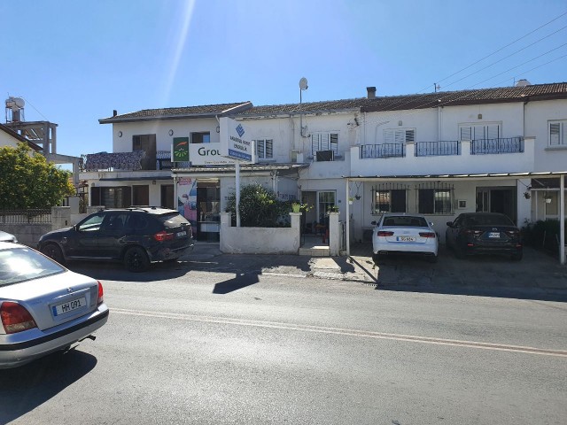 DUPLEX SOCIAL HOUSING SUITABLE FOR CONSTRUCTION OF OFFICE AND WORKPLACE WITH COMMERCIAL PERMIT ON THE METROPOOL SUPERMARKET ROAD IN TAŞKINKÖY, NICOSIA ** 