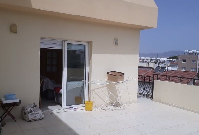 2+1 APARTMENT WITH FURNISHED TERRACE NEAR THE STREET IN KIZILBAS DISTRICT OF NICOSIA 250 STG ** 