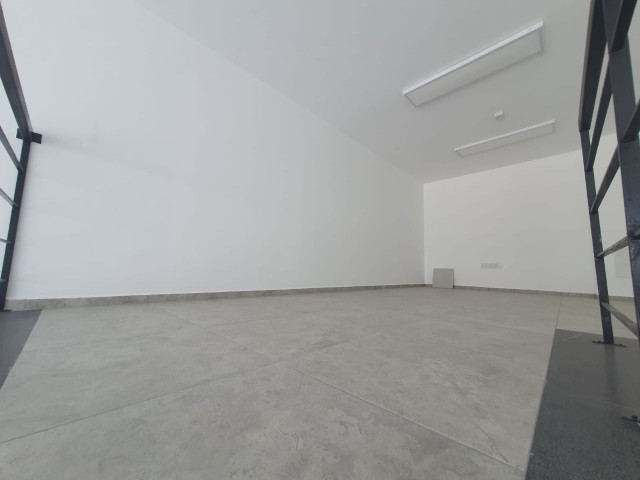 A 100 M2 LARGE SHOP FOR RENT ON A FAIRLY BUSY STREET OPPOSITE THE CENTRAL NICOSIA WITH A SMALL CREAM ** 