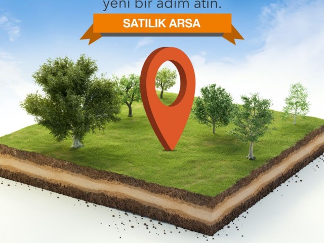 زمین ساخت ترکیه در کنار جاده با مجوز تجاری در نیکوزیا MINARELIKÖY.