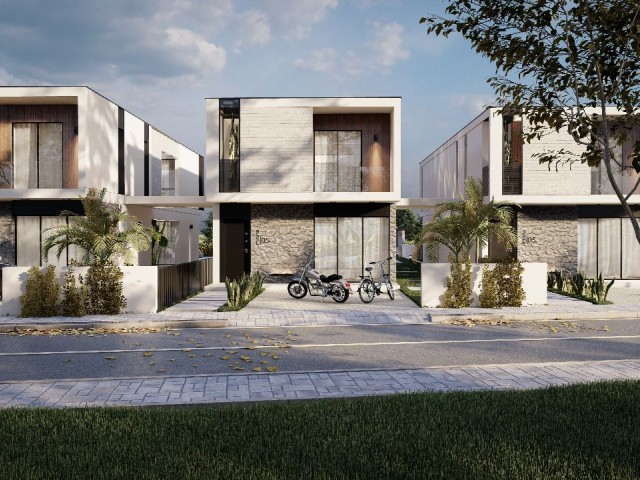 Meet with our modern and spacious 3+1 and 4+1 option Turkish Made villas with an area of 210 square 