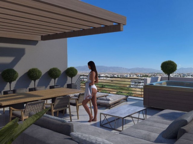 LUXURIOUS FLATS WITH 3 FLOORS IN GÖNYELİ IR MARKET FACE