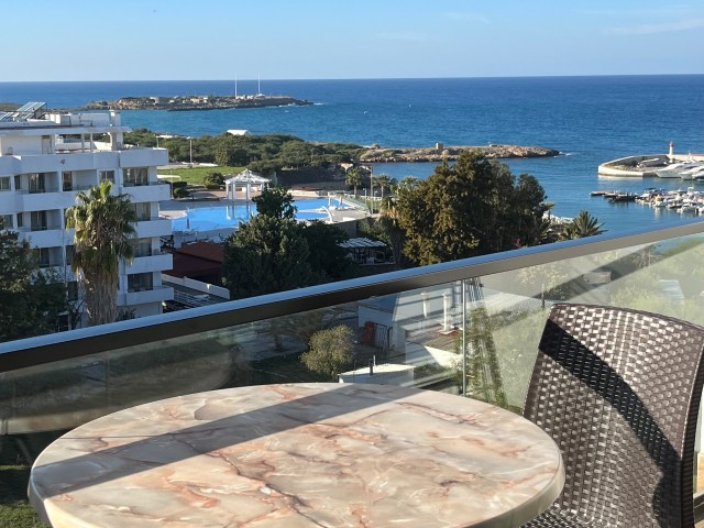 Fully Luxury Furnished 2+1 Penthouse with Perfect Sea and Mountain Views Next to Les Ambassadeurs Hotel