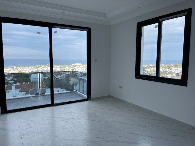 Neue Luxusapartments mit herrlichem Berg- und Meerblick in Alsancak, Kyrenia