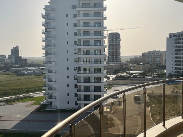 Magnificent Sea View in Iskele Center 3+1 Double Bathroom Active Internet Fully Furnished