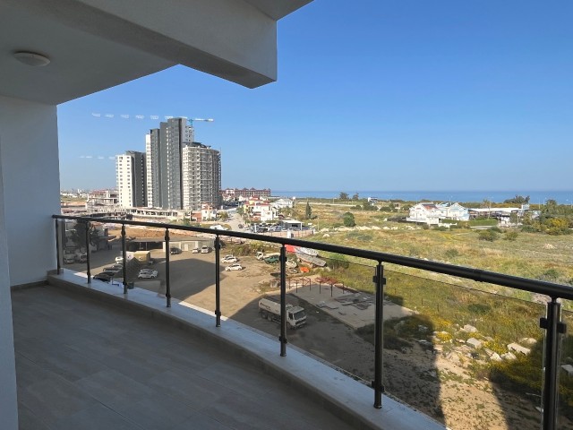 Magnificent Sea View in Iskele Center 3+1 Double Bathroom Active Internet Fully Furnished