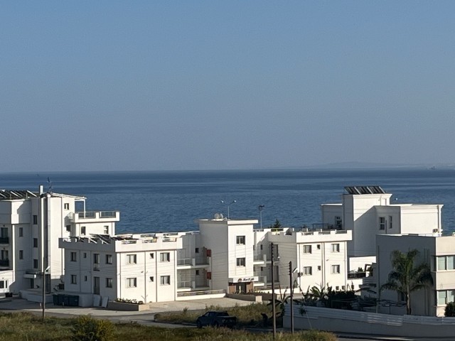 Magnificent Sea View in Iskele Center 3+1 Double Bathroom Active Internet Fully Furnished