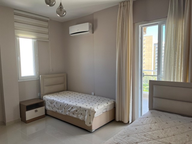 2+1 Fully Furnished Fırsat Flat with Extra Pantry Room, 2 Bathrooms and 2 Balconies at Iskele Sezar 