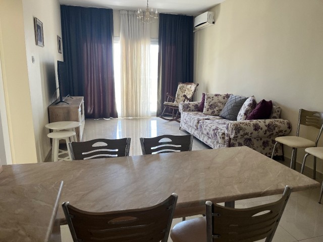 2+1 Fully Furnished Fırsat Flat with Extra Pantry Room, 2 Bathrooms and 2 Balconies at Iskele Sezar Resort