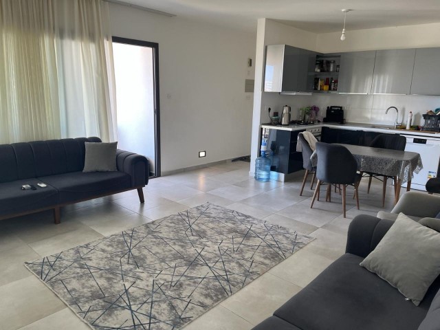 Spacious 2+1 Furnished Apartment with Sea View in the Center of Kyrenia