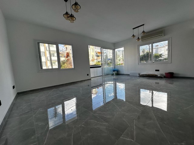Fully Renovated, Spacious, First Floor 3+1 Flat in Kyrenia Center