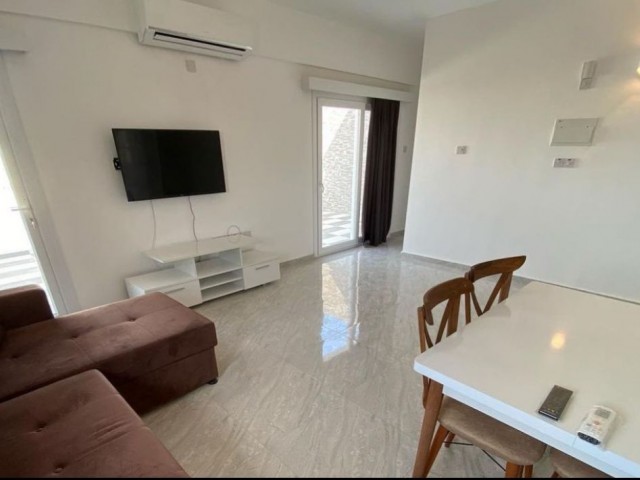 2+1 Furnished penthouse for rent in Gonyeli ** 