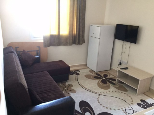 Furnished studio apartment for rent in Göçmenköy ** 