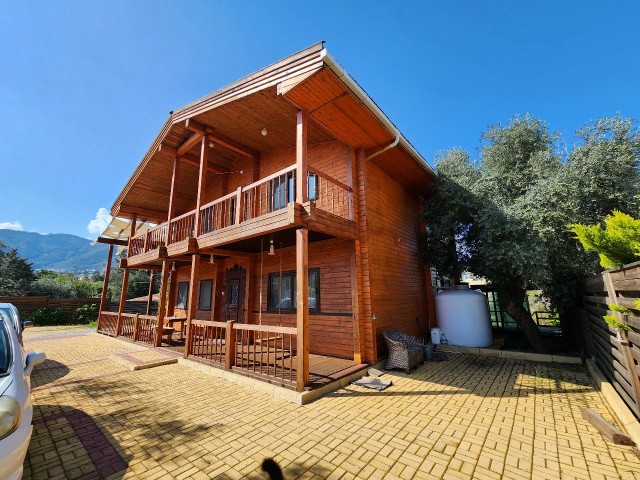 One of a kind wooden house on the island! 4+1 villa 280 m2 within 1 decare +905428777144 English, Turkish, Русский