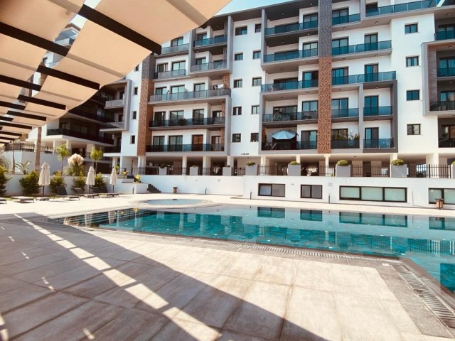 1+1 möblierte Wohnung im Kyrenia Center mit Pool und Fitness