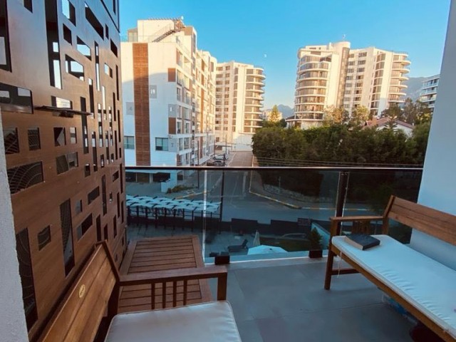 1+1 möblierte Wohnung im Kyrenia Center mit Pool und Fitness