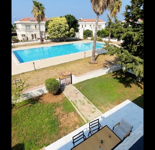 3+1 villa with shared pool for daily rent in Karaoglanoglu!