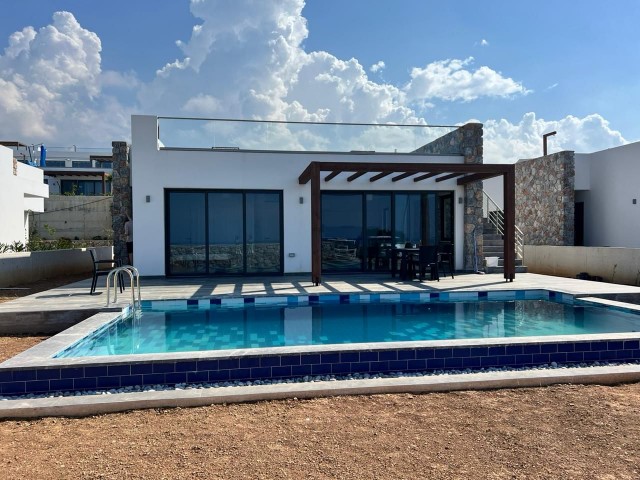 Brandneue 3+2-Bungalowvilla mit privatem Pool zur Miete in Esentepe Bahceli