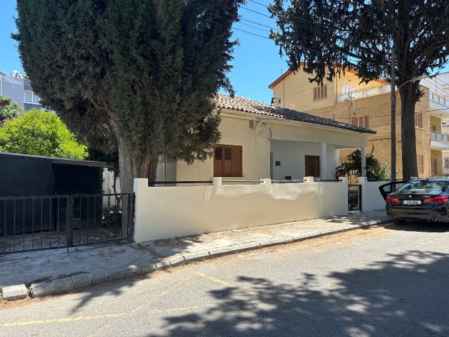 DETACHED BAHCELI WORKPLACE AT WALKING DISTANCE TO NICOSIA DEREBOYU STREET