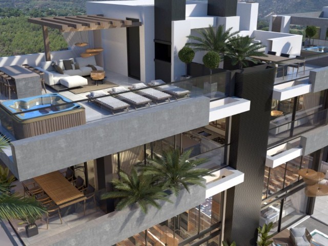 1+1 PENTHOUSE FOR SALE,   ESENTEPE, KYRENIA REGION