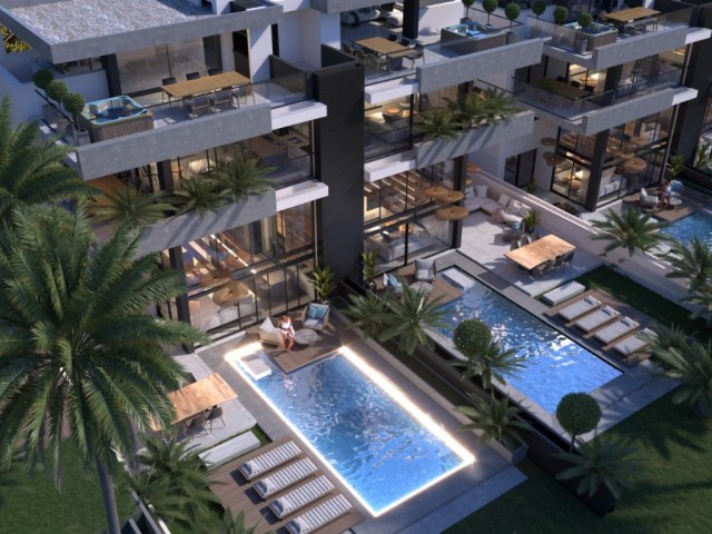 1+1 PENTHOUSE FOR SALE,   ESENTEPE, KYRENIA REGION