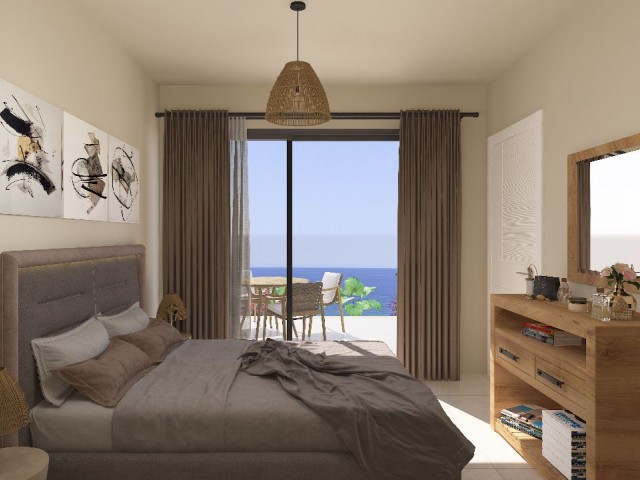 PROJEKT 3+1 PENTHOUSE-WOHNUNG ZU VERKAUFEN, TATLISU, REGION FAMAGUSTA