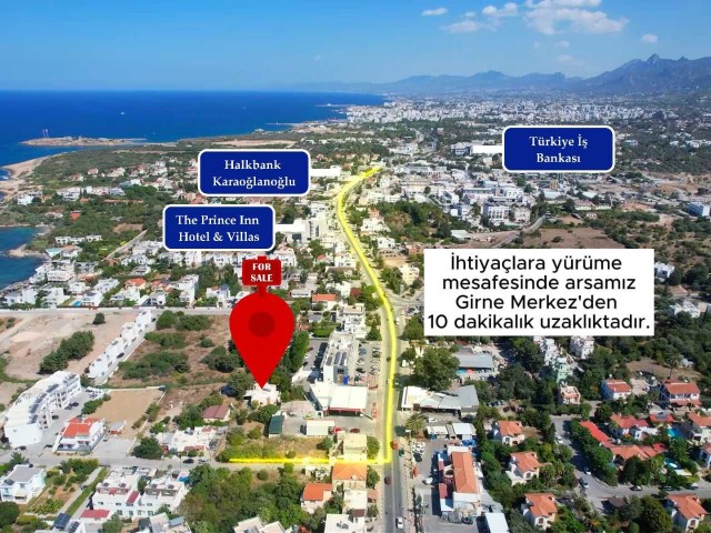 Detached House-Land for Sale in Girne Karaoğlanoğlu