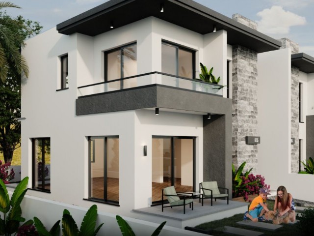 Duplex Twins villa 3+1 in Alsancak NEW PROJECT – ALK09