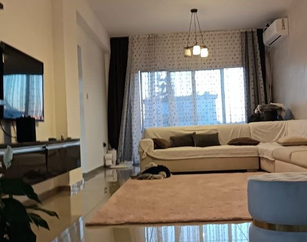 SPECIALLY BUILT FULLY FURNISHED WITH TERRACE 3+1 FOR SALE ALSANCAK